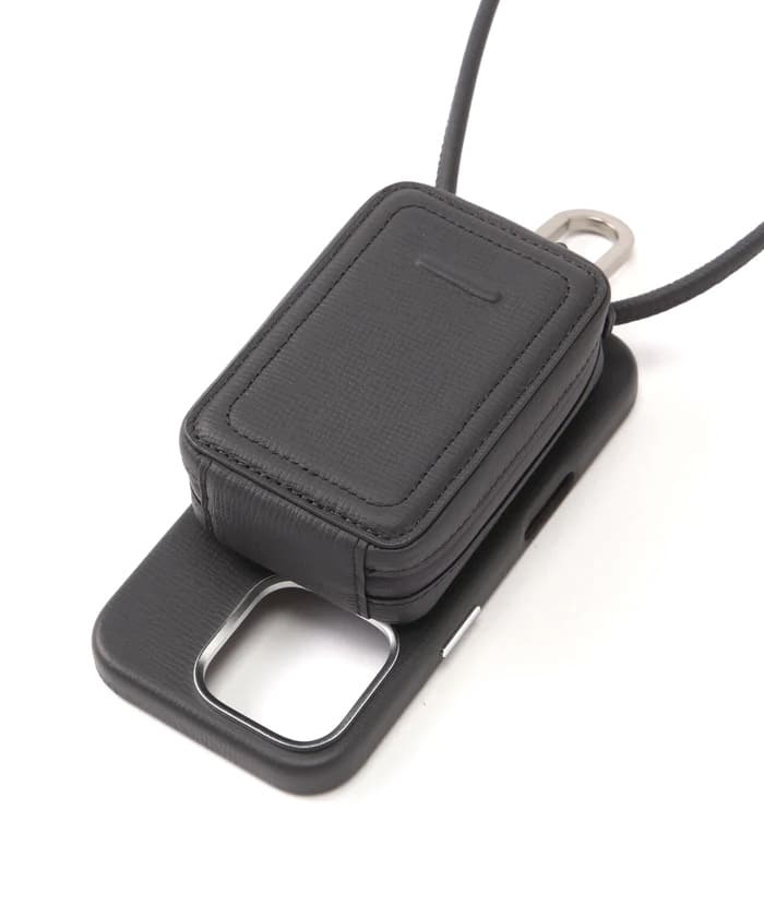 objects.io/オブジェクツアイオー/SHOULDER MICRO BAG Black Free