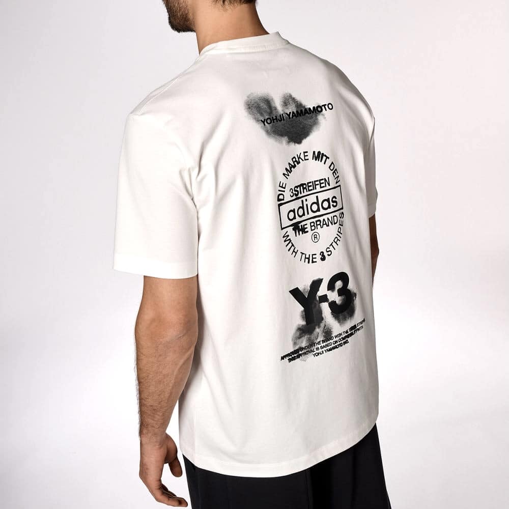 Y-3/ワイスリー/ GRAPHIC SHORT SLEEVE TEE White S