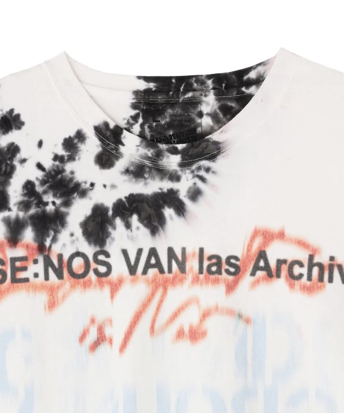 DankeSchon/ダンケシェーン/TIEDYE NOSLEEVES NUMBERRING M