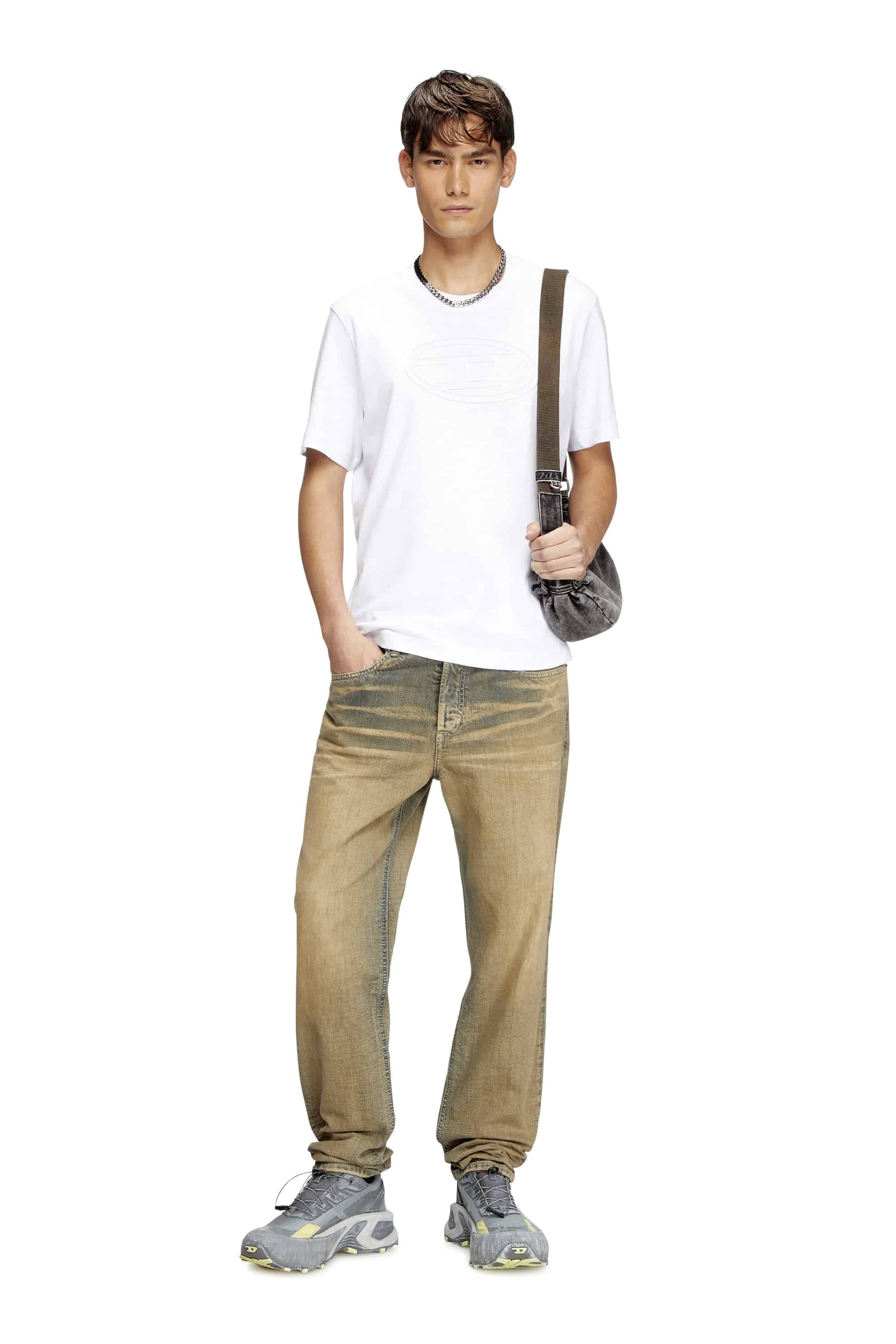 DIESEL/ディーゼル/T-Adjust-Bigoval White M