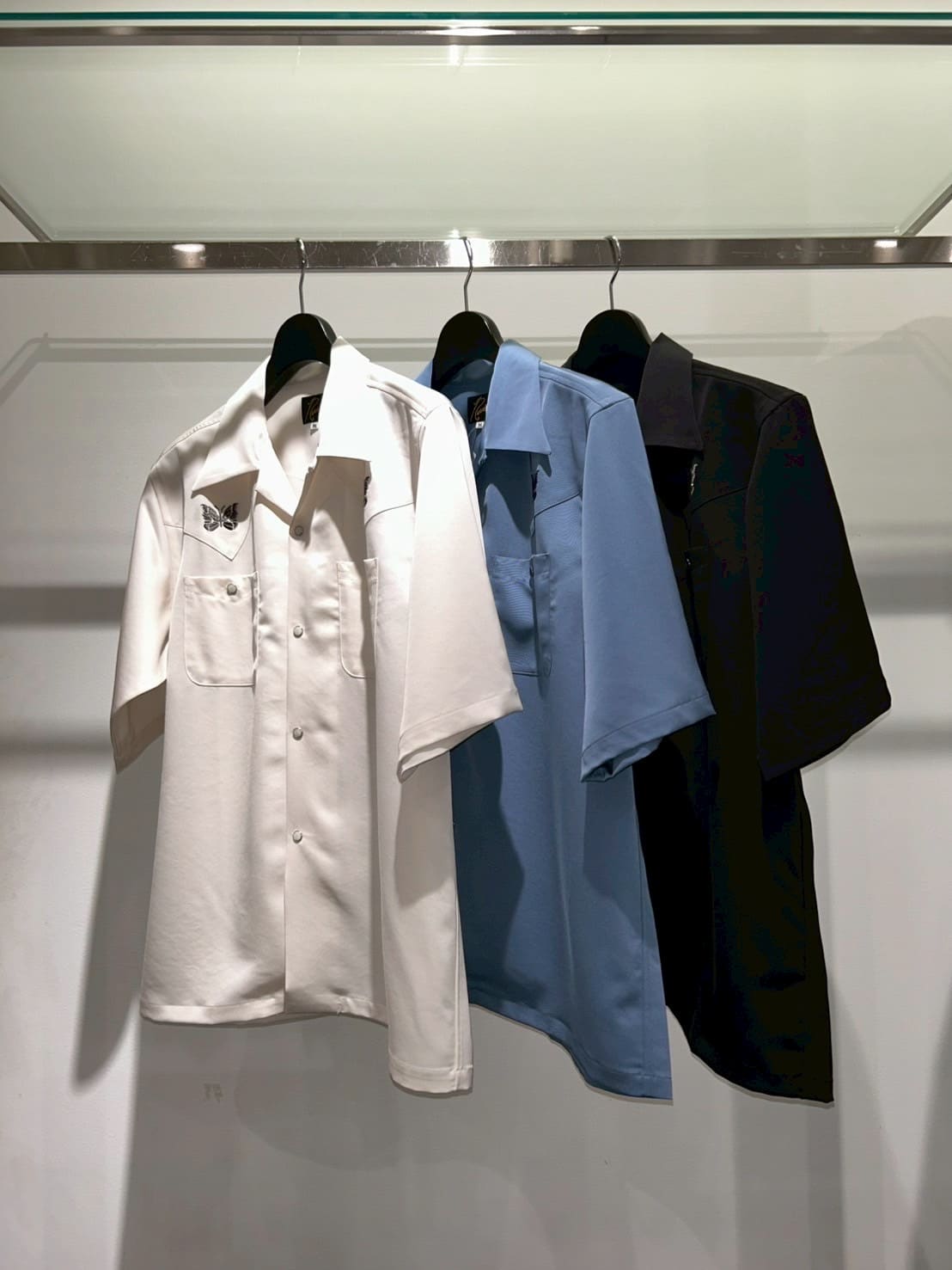 Needles/ニードルス/COWBOY SHIRTS White S