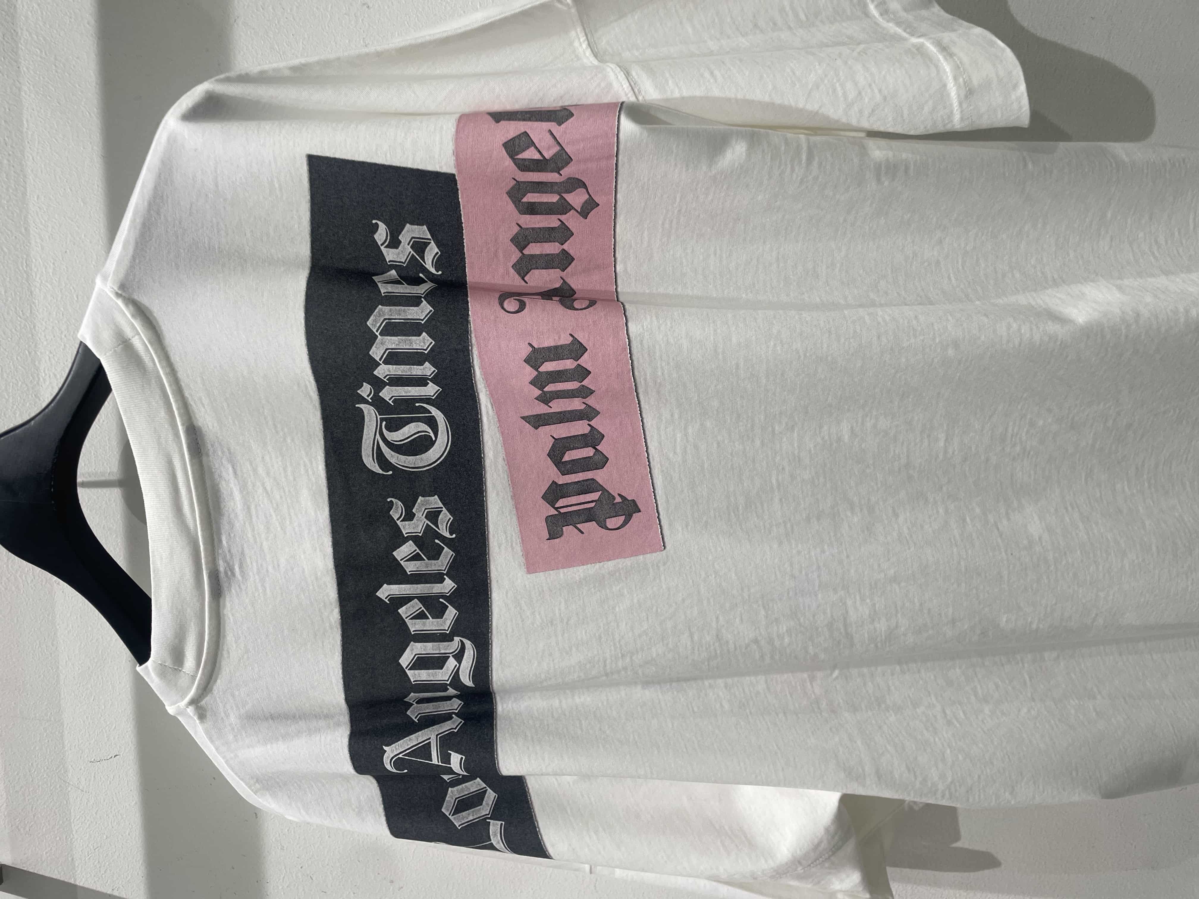 Palm angels/ パームエンジェルス/PAXLATIME NEW OVER TEE White S