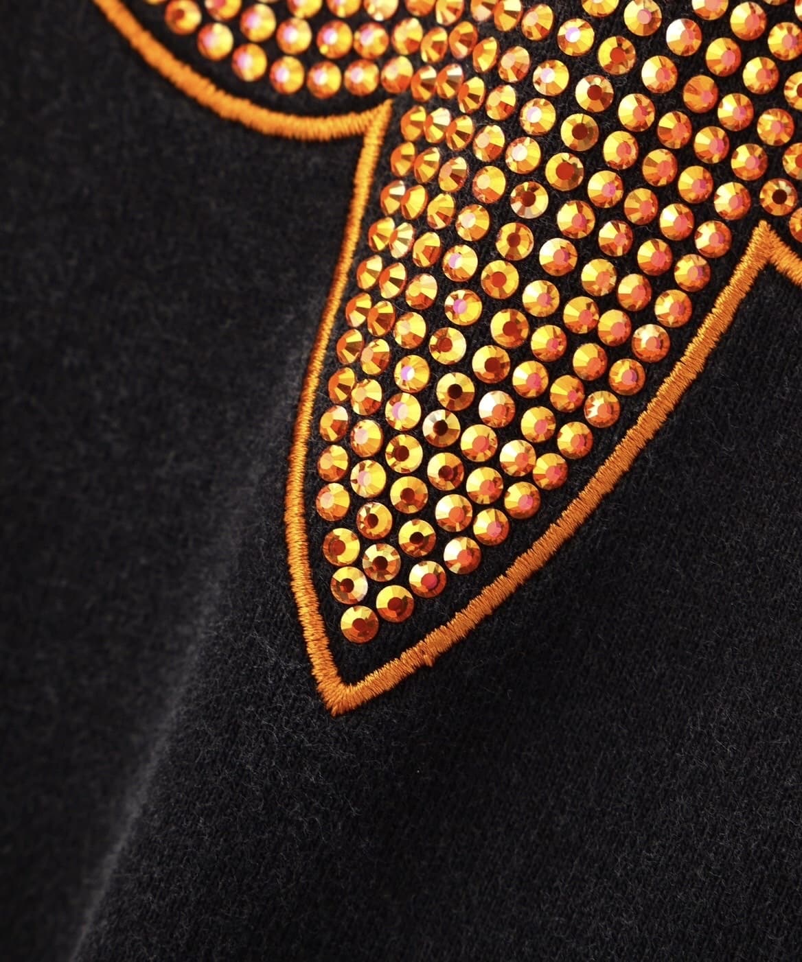 Supplier/サプライヤー/別注DAMAGE CROSS HOODIE orange M