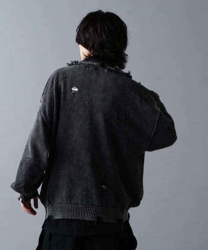 DankeSchon/ダンケシェーン/MILS KNIT DRIVERS Black M