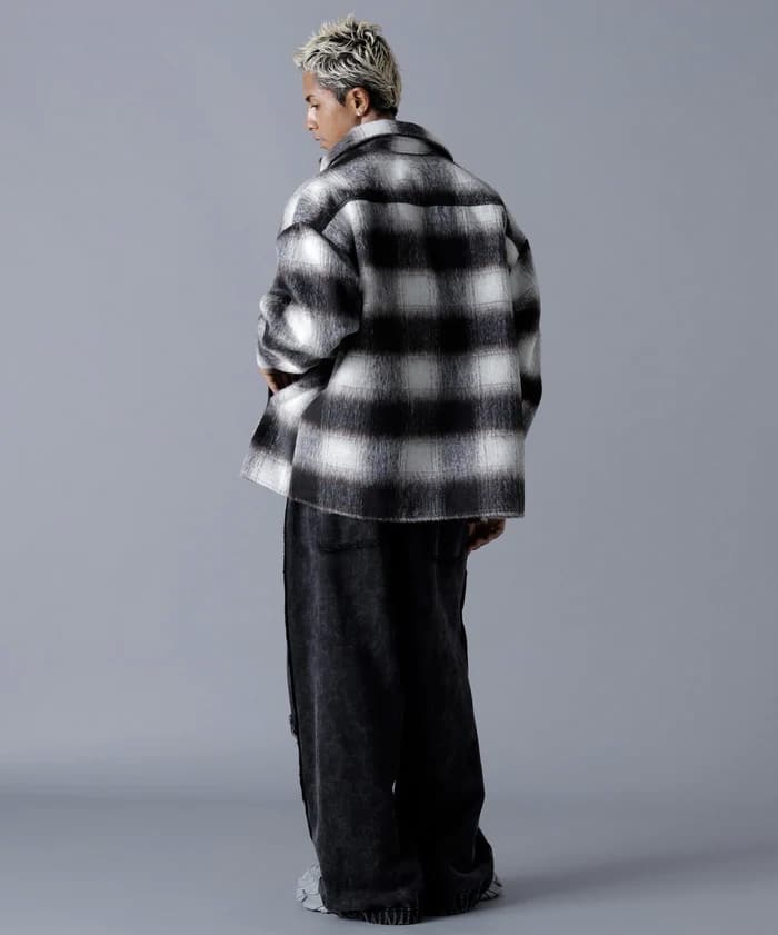 DankeSchon/ダンケシェーン/SHAGGY SHIRTS ブラック (010) FREE