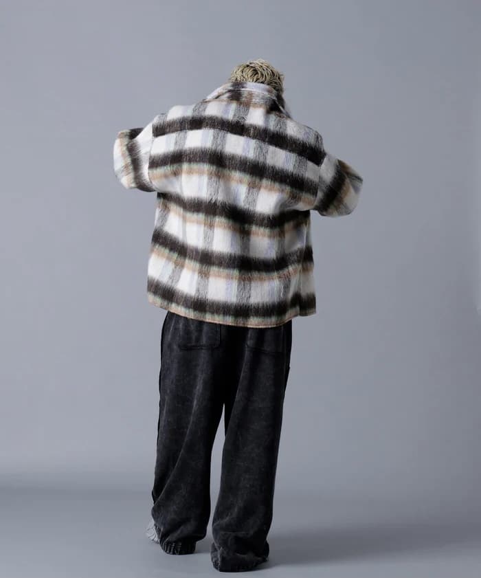 DankeSchon/ダンケシェーン/SHAGGY SHIRTS ブラウン (050) FREE