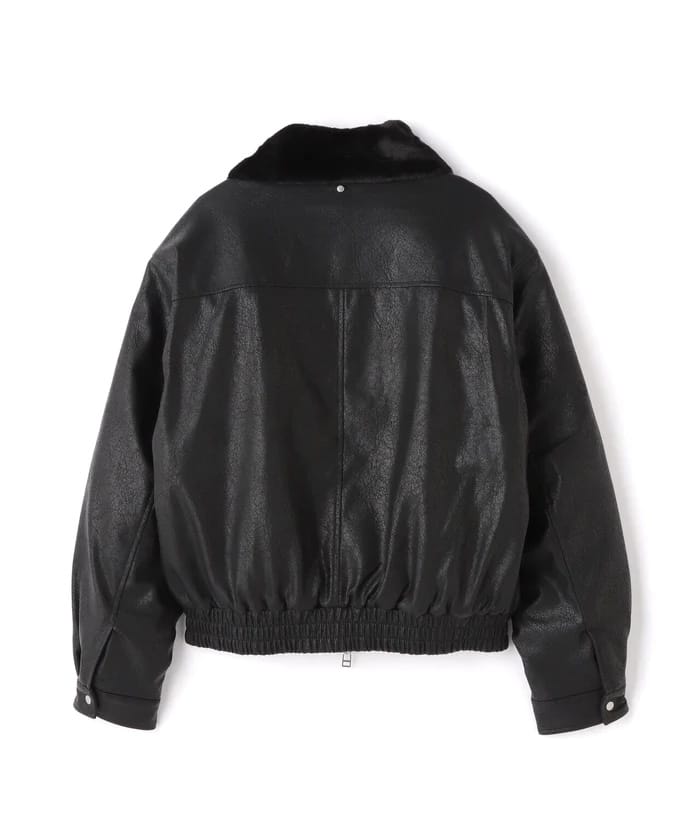DankeSchon/ダンケシェーン/PULEATHER A2 BLOUSON Black M