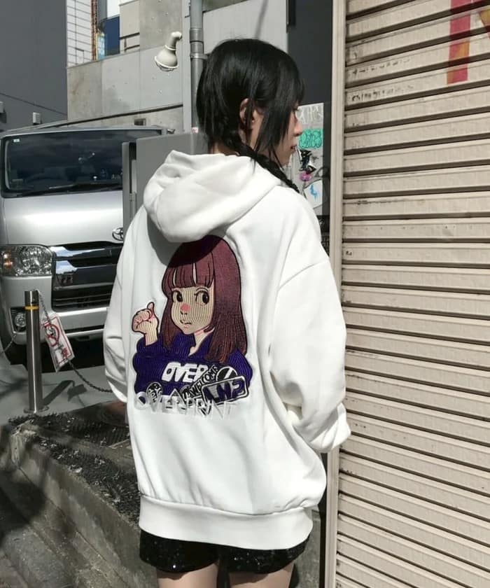 overprint/オーバープリント/【LHP EXCLUSIVE】SIGNBOARD HOODIE White M