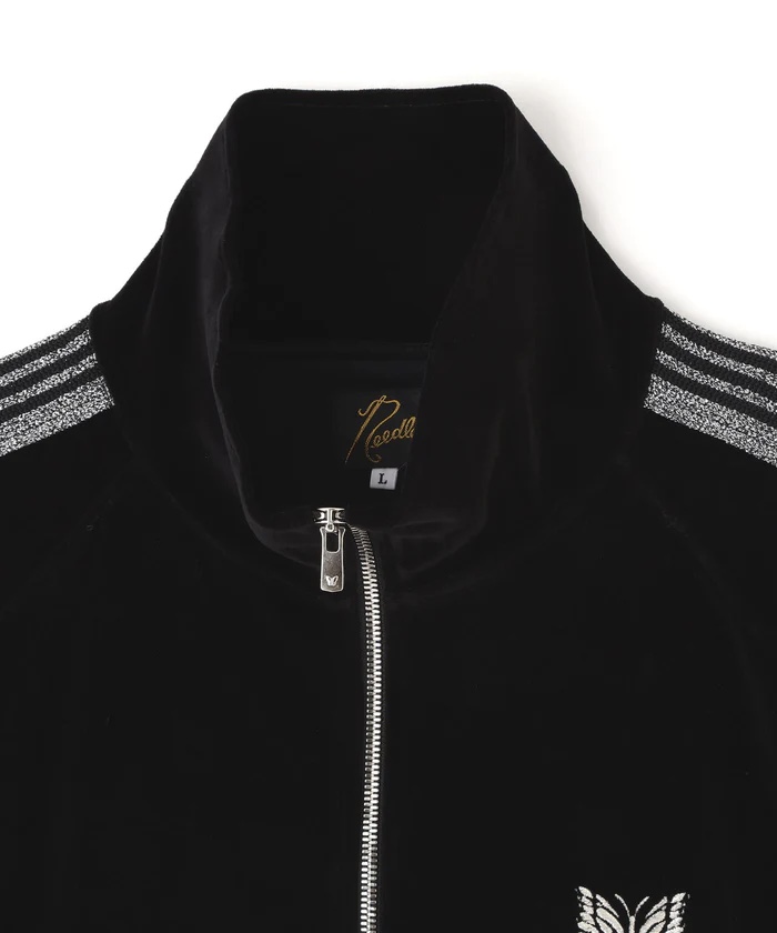 NEEDLES/ニードルズ/【LHP EXCLUSIVE】TRACK JACKET - C/PE VELOUR（BLACK） Black S
