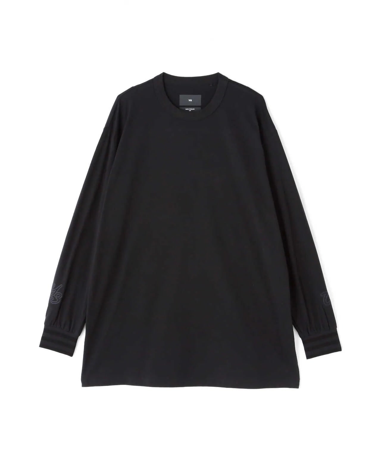 Y-3 / ワイスリー / GFX LS TEE/ロゴロングスリーブTシャツ(XS Black