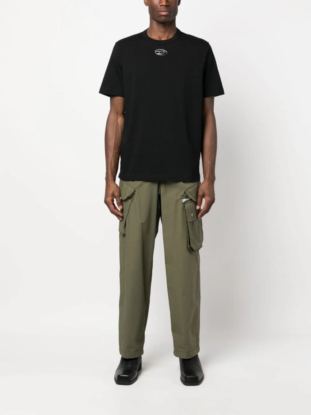 DIESEL/ディーゼル/T-Just-Od Black M