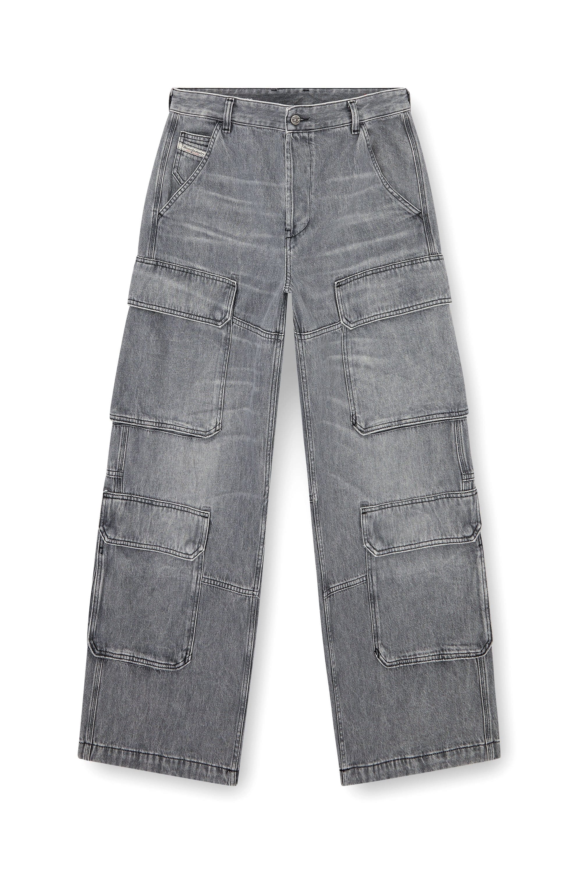 DIESEL/ディーゼル/ Relaxed Jeans D-Touch 0dcbe gray 40