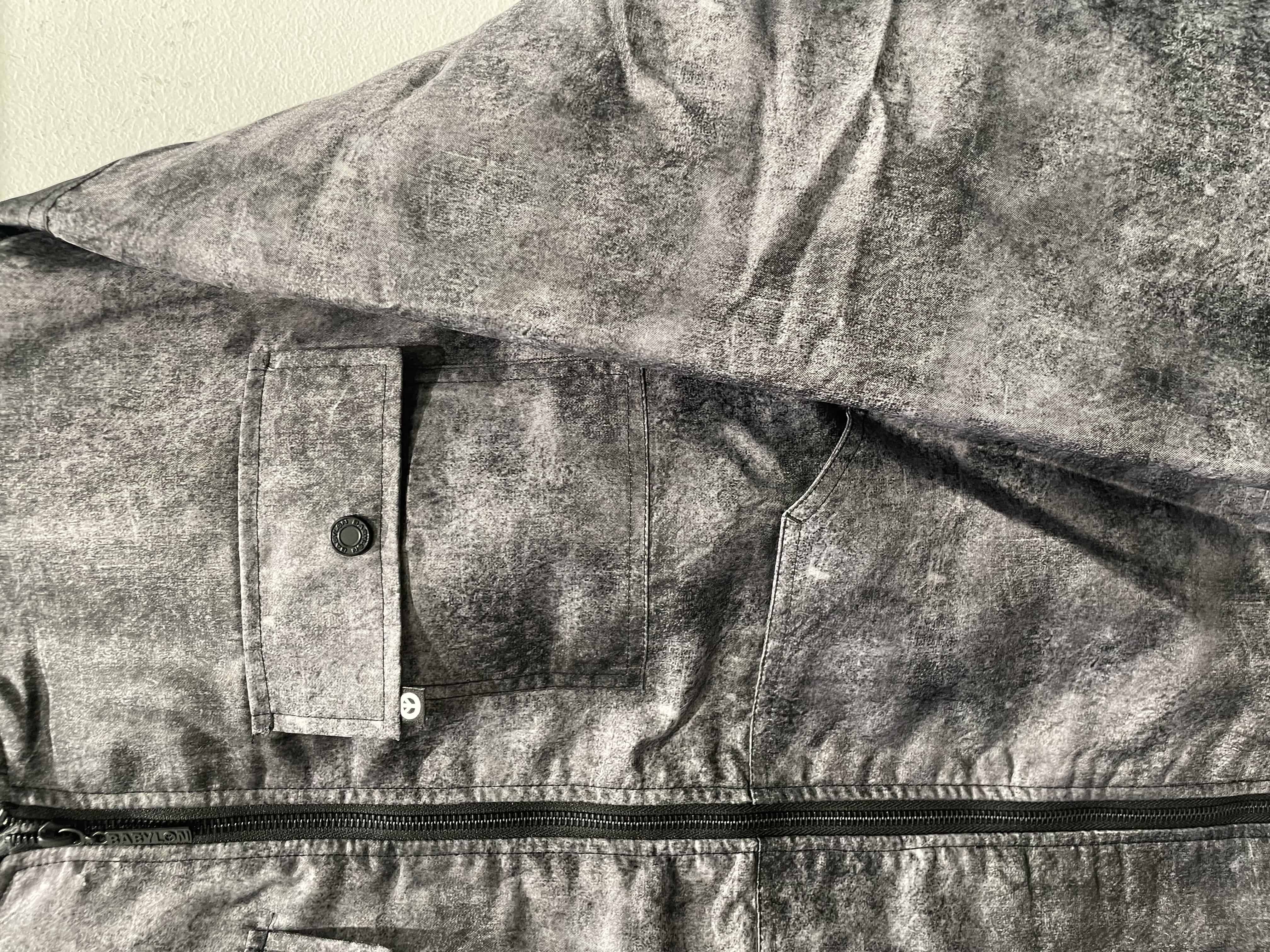 BABYLON/バビロン/WASHED FLIGHT JACKET Black S