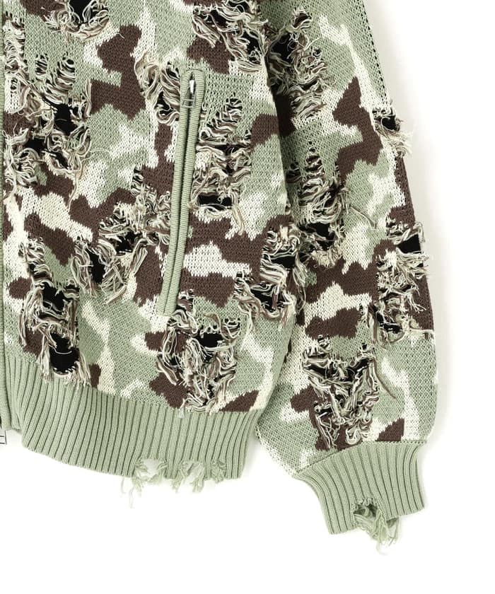 DankeSchon/ダンケシェーン/ＣＡＭＯ　ＫＮＩＴ　ＤＲＩＶＥＲＳ CAMO M