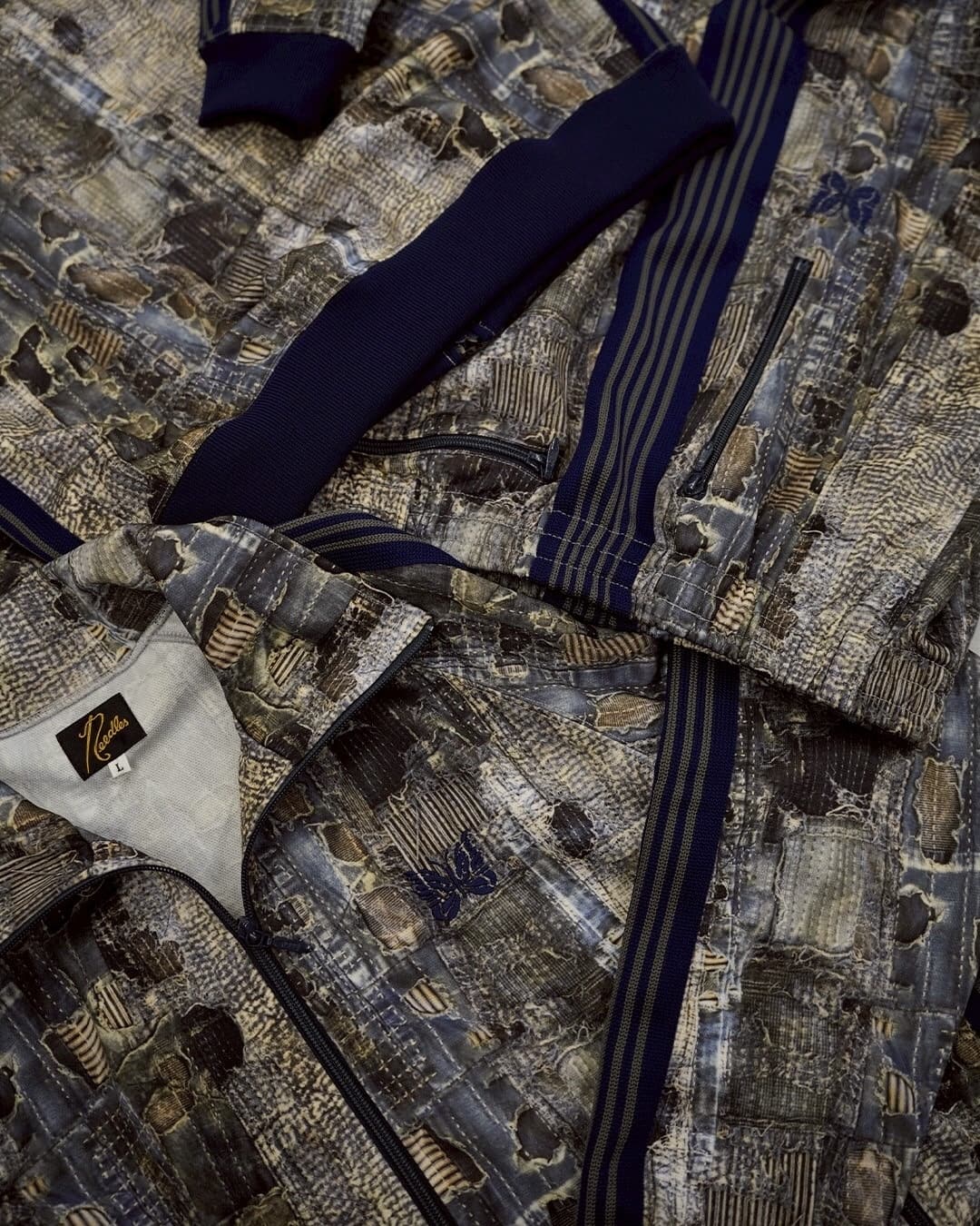 NEEDLES/ニードルズ/ 【EXCLUSIVE 】 Track Jacket - Poly Smooth" Printed brown S