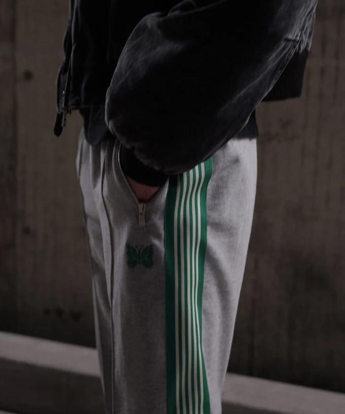 NEEDLES/ニードルズ/【LHP EXCLUSIVE】TRACK PANT - COTTON JERSEY Green XS