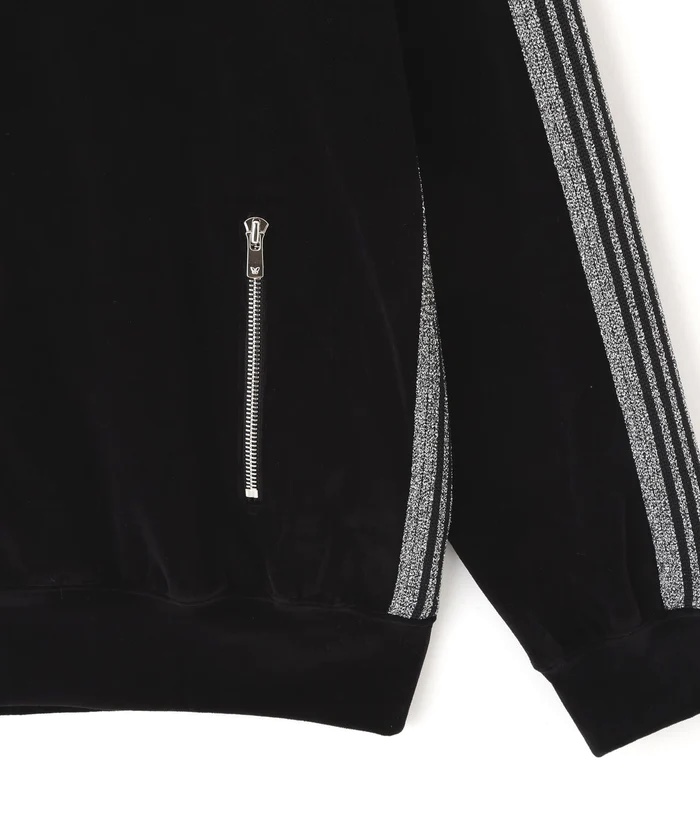NEEDLES/ニードルズ/【LHP EXCLUSIVE】TRACK JACKET - C/PE VELOUR（BLACK） Black S