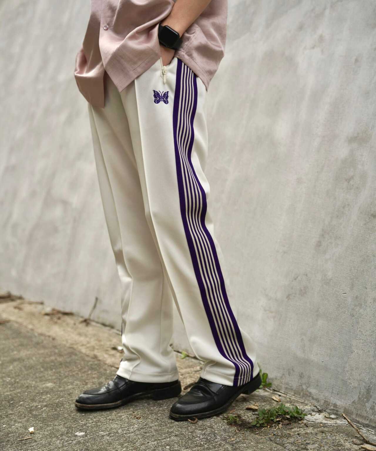 NEEDLES/ニードルス/Narrow Track Pant - Poly Smooth/ナロートラック