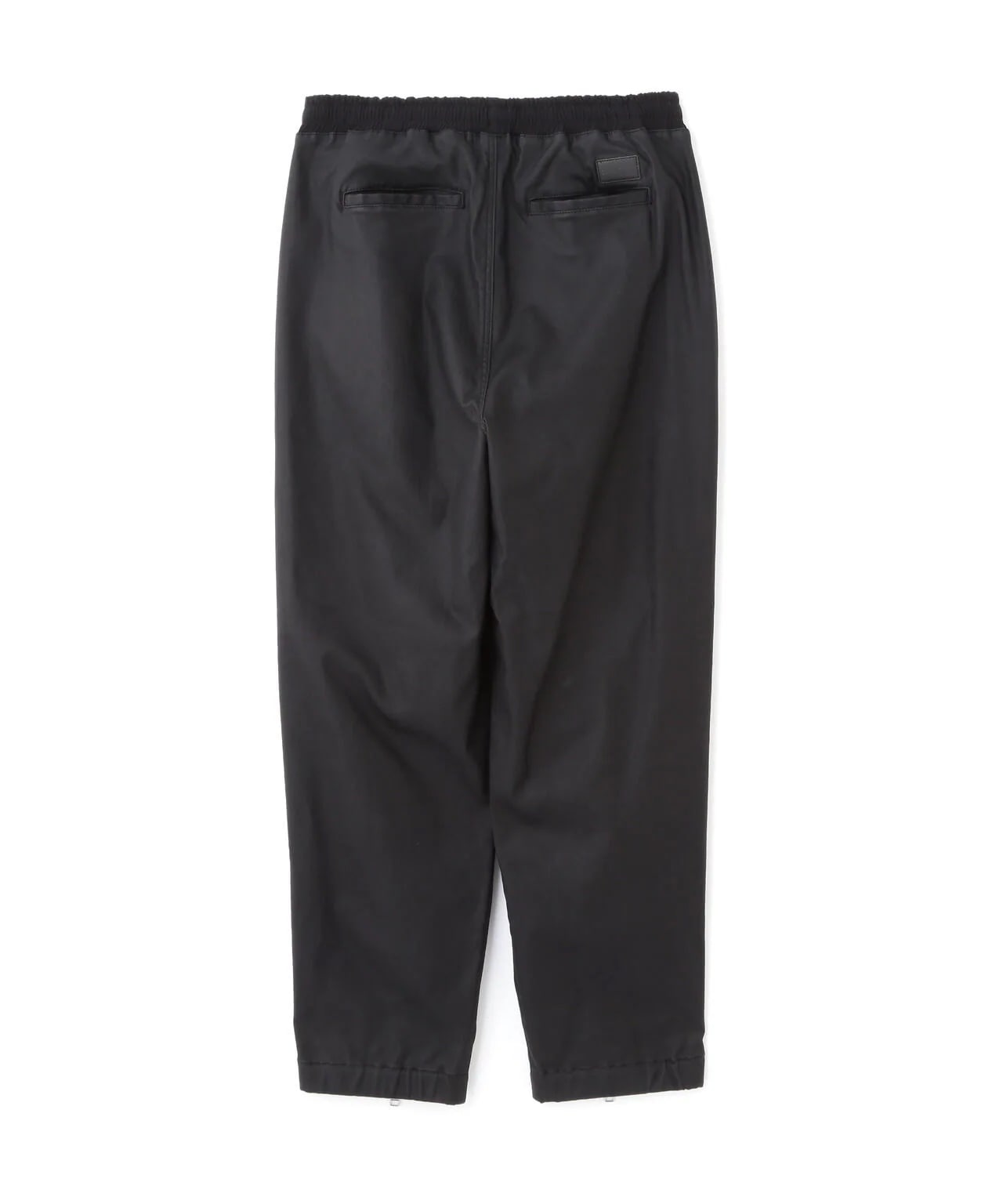 DankeSchon/ダンケシェーン/COATING FRONT ZIP PANTS/コーティングジップパンツ Black S