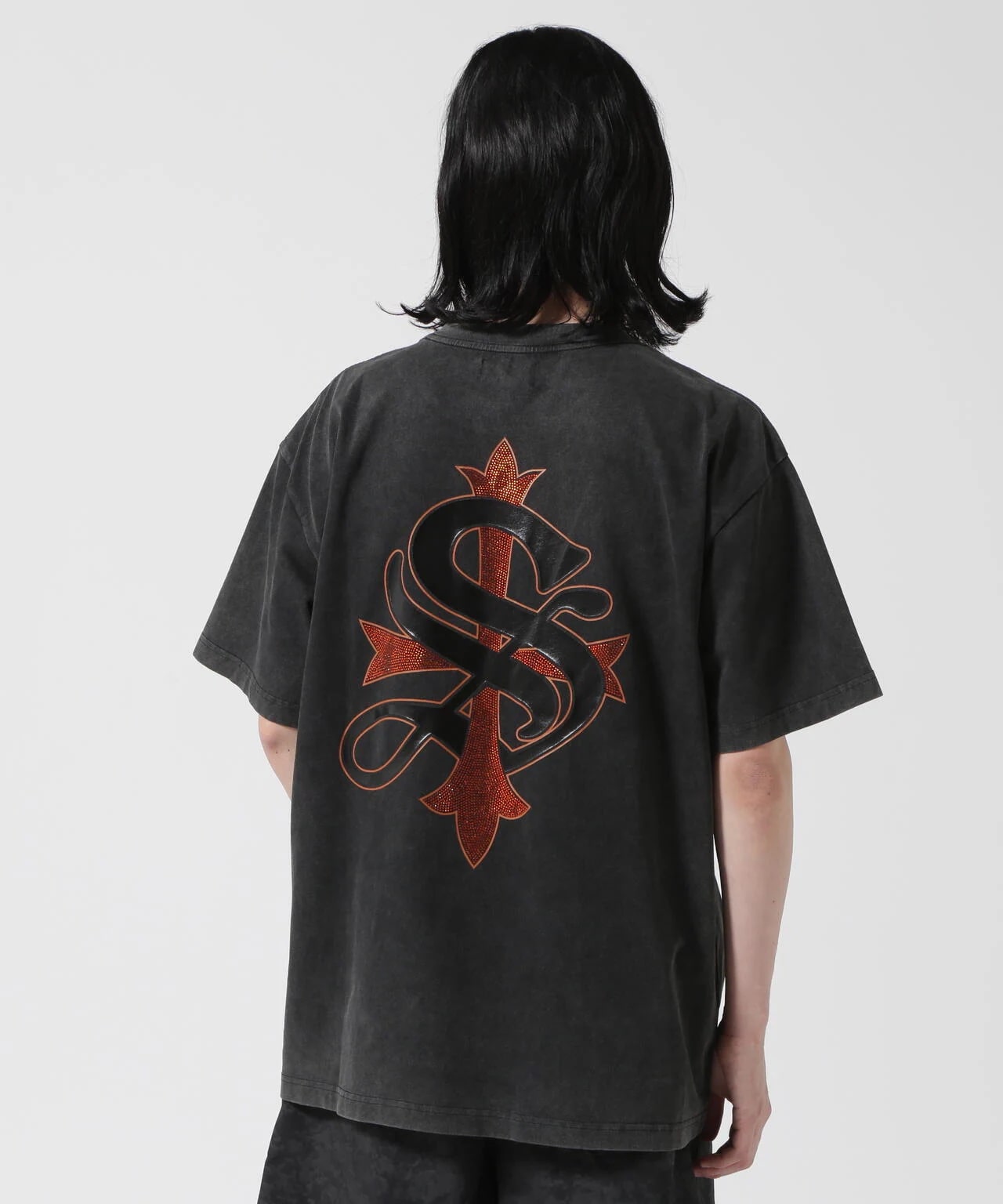 Supplier/サプライヤー/24SS別注CROSS TEE - ORANGE Orange M