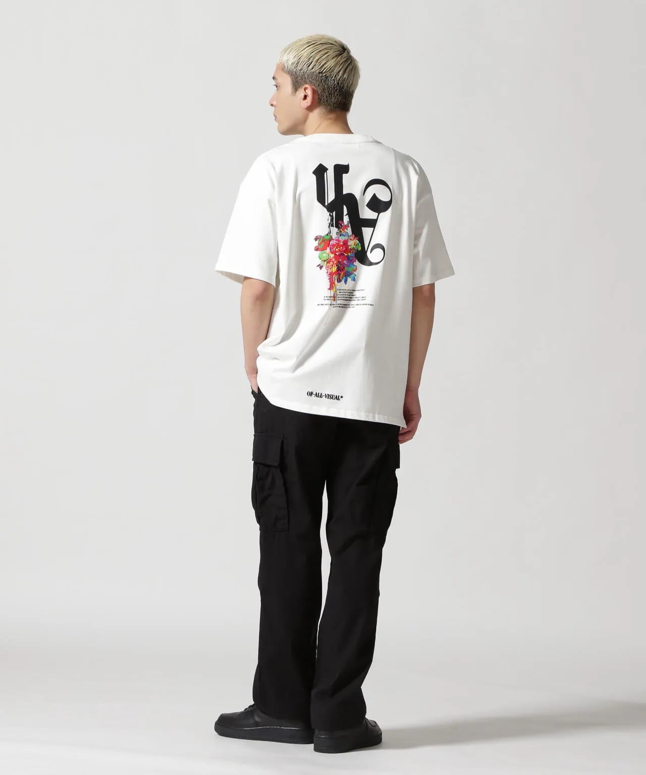 A4A/エーフォーエー/A4 s/s TEE White Free
