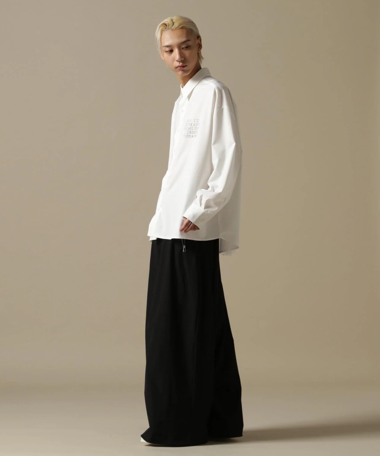 DankeSchon/ダンケシェーン/PREMIUM 撥水SN SUPER WIDE PANTS Black M