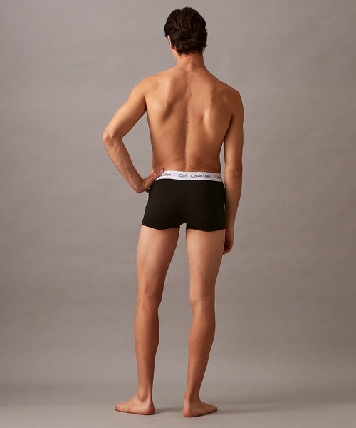 Calvin Klein/カルバンクライン/Low Rise Trunk 3pk BLACK S