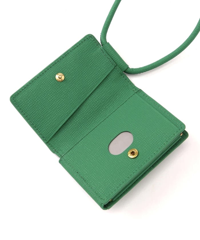 objects.io/オブジェクツアイオー/SHOULDER WALLT Green FREE