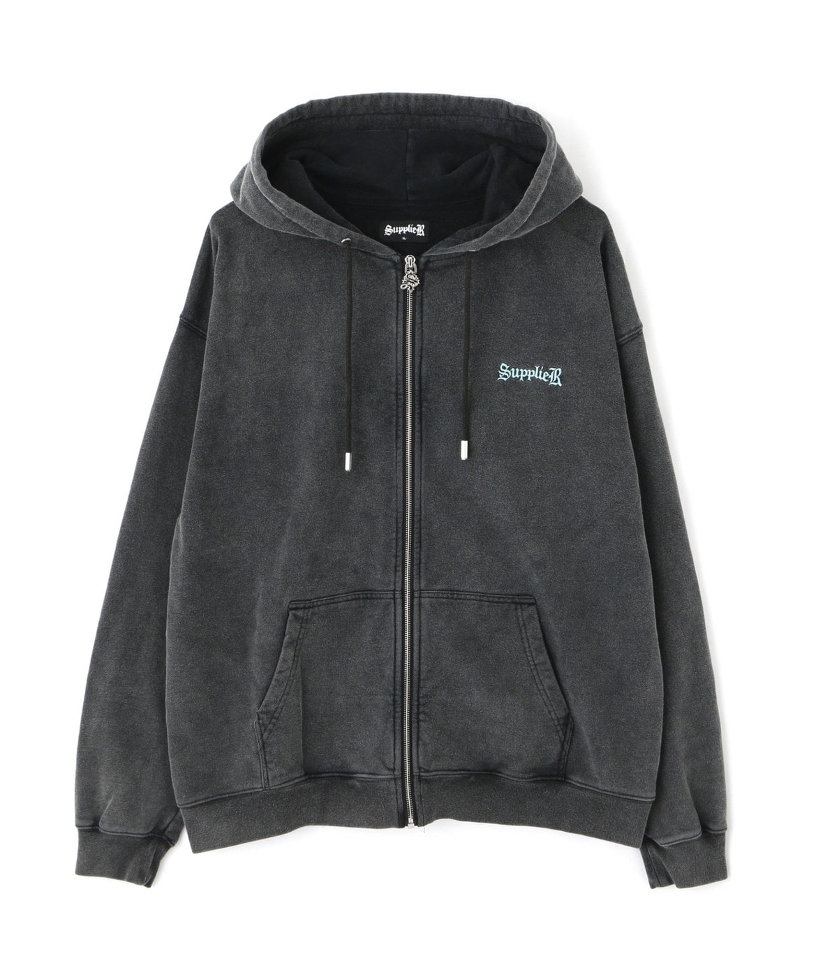 SUPPLIER/サプライヤー/Studs Cross Zip Hoodie - パーカー