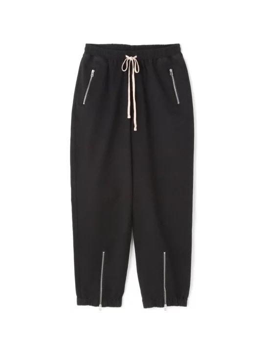 DankeSchon/ダンケシェーン/PREMIUM TC BLACK FRONTZIP PANTS/プレミアムTCブラックフロントジップパンツ BLACK S