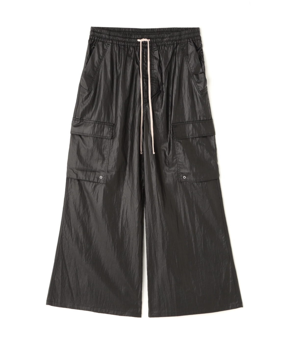 DankeSchon/ダンケシェーン/COATINGTENCEL FLARE CARGO PANTS Black S