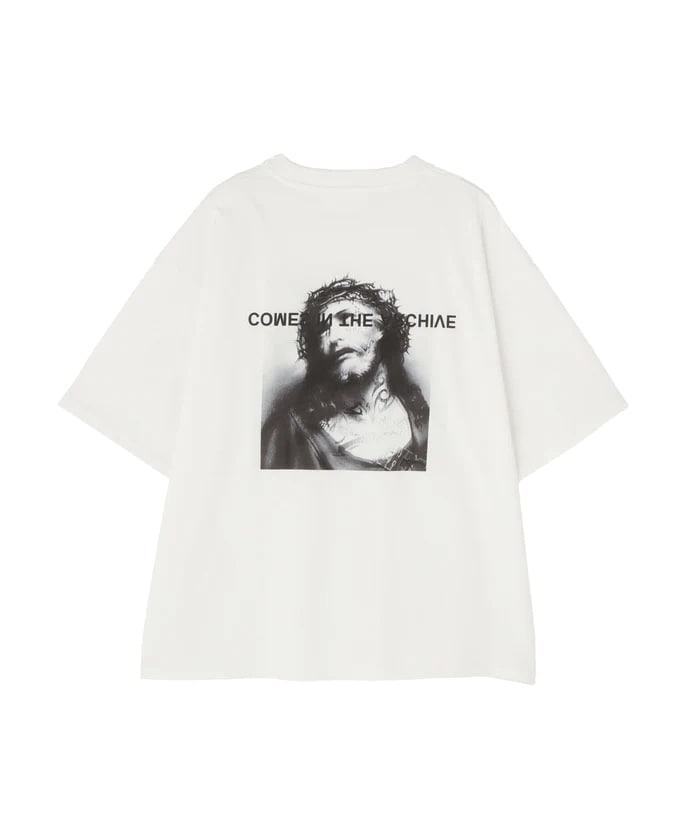 A4A/エーフォーエー/S/S TEE JESUS White M