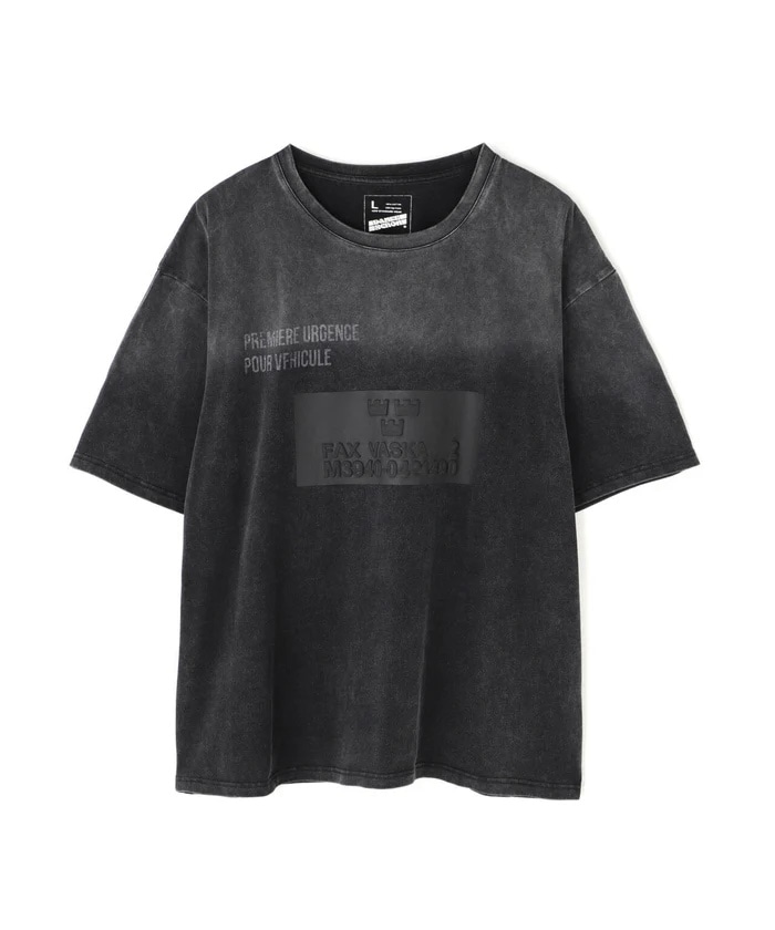 DankeSchon/ダンケシェーン/POWDER S/S TEE MILS SQUARE Black M