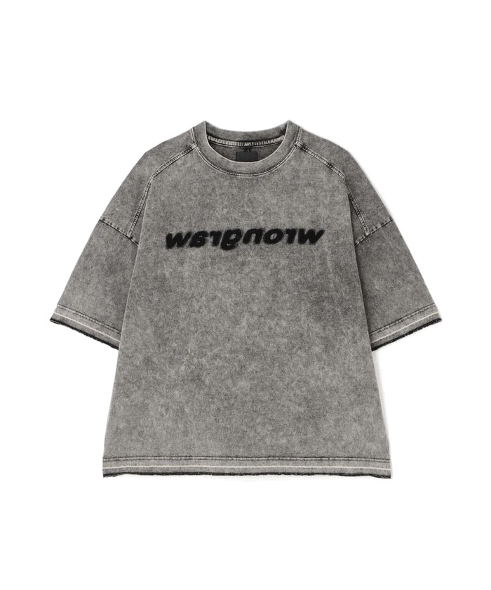 DankeSchon/ダンケシェーン/CHEMICAL S/S TEE WRONGWAR charcoal M