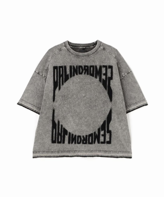 DankeSchon/ダンケシェーン/CHEMICAL S/S TEE PALINDORMES charcoal M