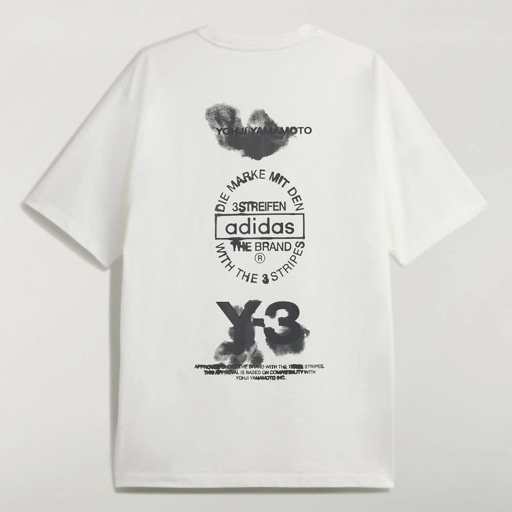 Y-3/ワイスリー/ GRAPHIC SHORT SLEEVE TEE White S