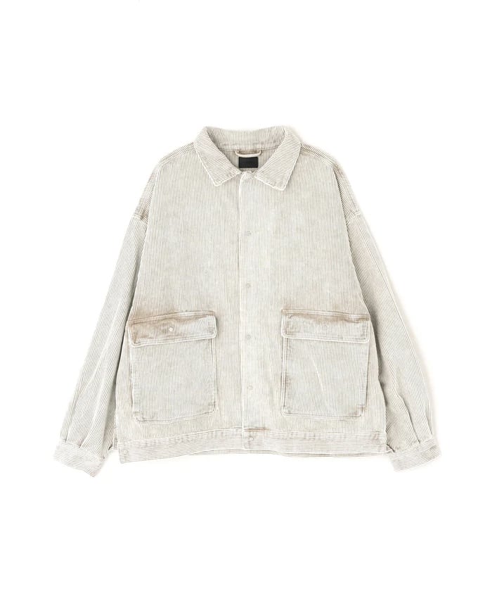 DankeSchon/ダンケシェーン/8WELL COURDUROY CHEMICAL COVERALLS beige S