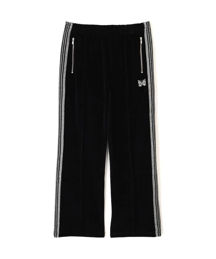 NEEDLES/ニードルズ/【LHP EXCLUSIVE】TRACK PANT - C/PE VELOUR（BLACK） Black XS