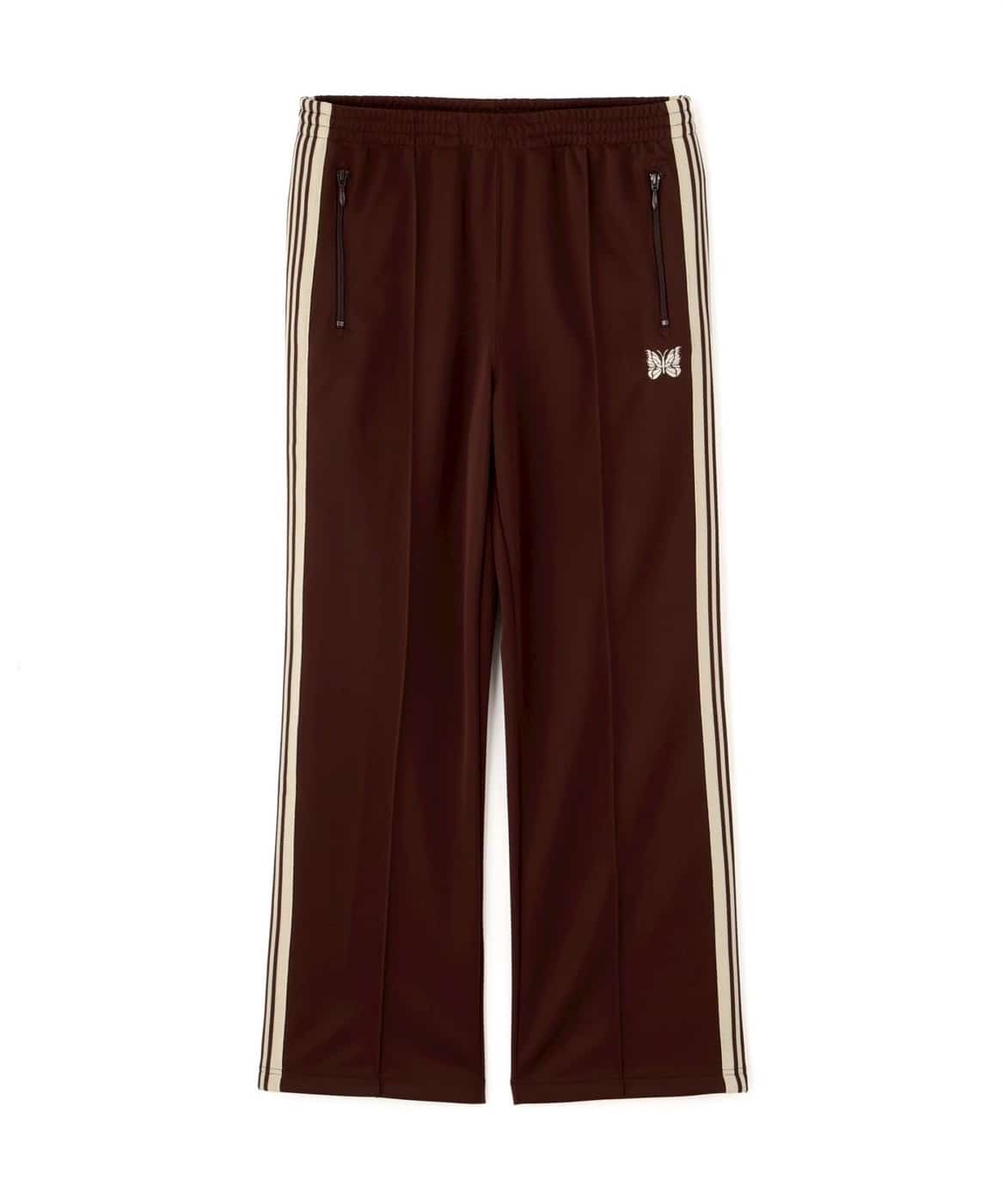 【EXCLUSIVE】Track Pant-Poly Smooth Brown XS