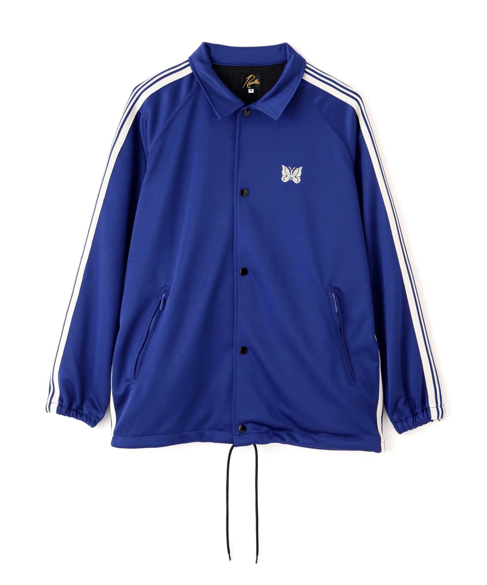 [Exclusive] NEEDLES Track Coach Jacket - Poly Smooth ROYAL S