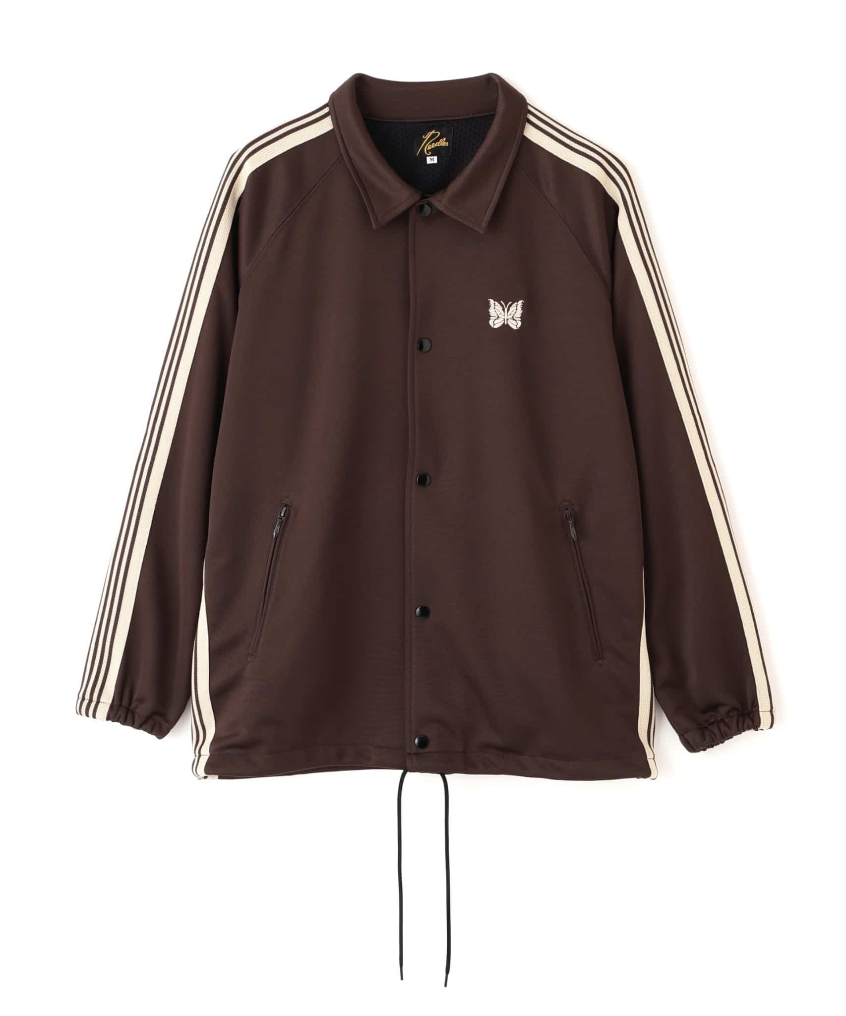 [Exclusive] NEEDLES Track Coach Jacket - Poly Smooth brown S