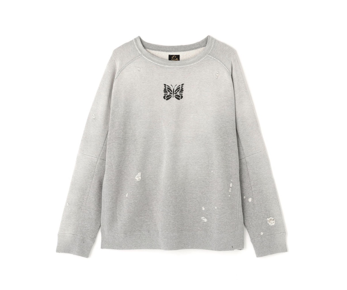NEEDLES/ニードルズ/DECONSTRUCTED SWEAT SHIRT gray M
