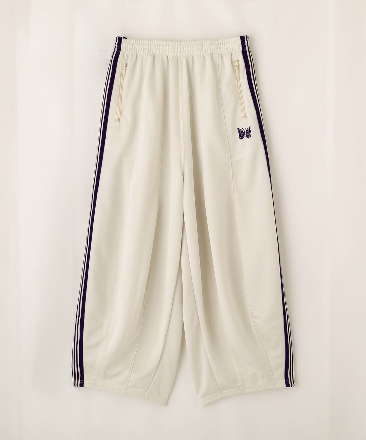 Needles/ニードルズ/LHP exclasive 26SS H.D.Track Pants Poly White/Purple XS