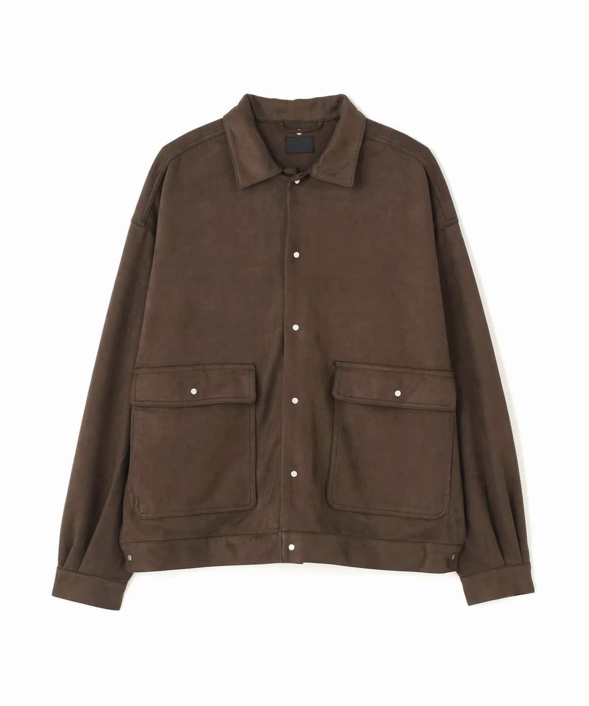 DankeSchon/ダンケシェーン/ECOSUEDE COVERALLS brown S