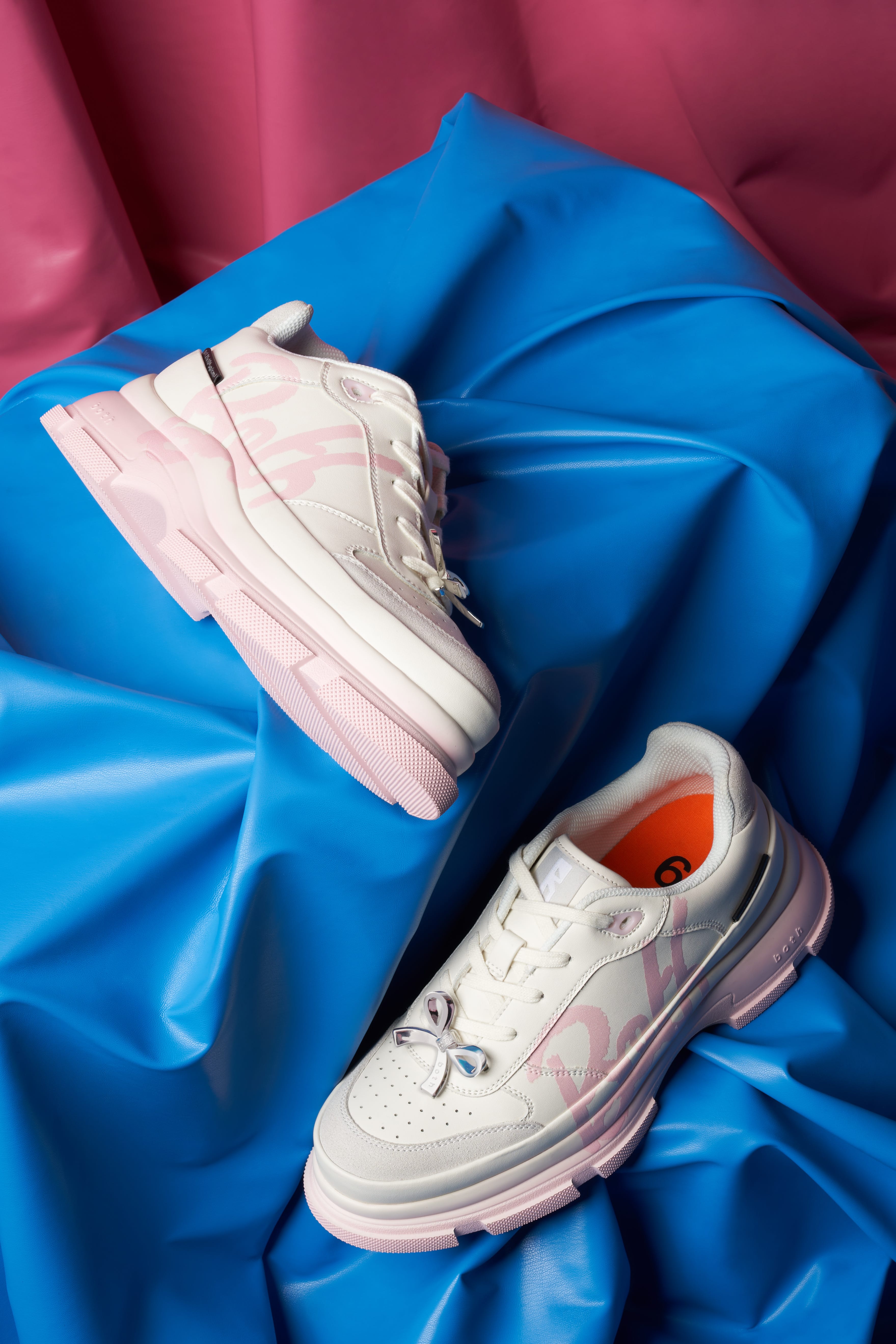 BOTH / ボース / GAO EVA METAL BOW PRINTED SNEAKER(36 : 22.5cm-23.0cm程度 White ×  Pink)｜ LHP｜名古屋PARCO | ONLINE PARCO（オンラインパルコ）