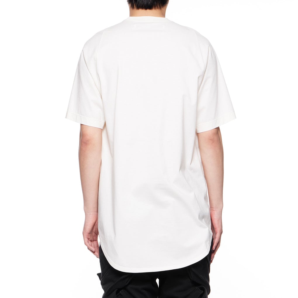 Julius/ユリウス/847CPM1-OFF WHITE / プリントベーシックTシャツ White 2
