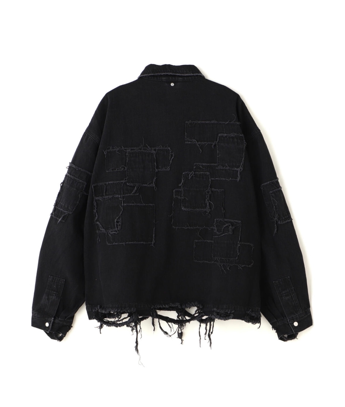 DankeSchon/ダンケシェーン/11OZ PATCHWORK DENIM JACKET Black M