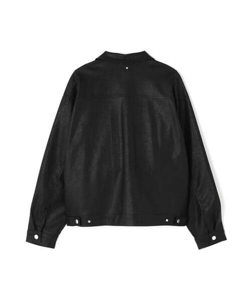 DankeSchon/ダンケシェーン/FAUX LEATHER 2nd JACKET Black M
