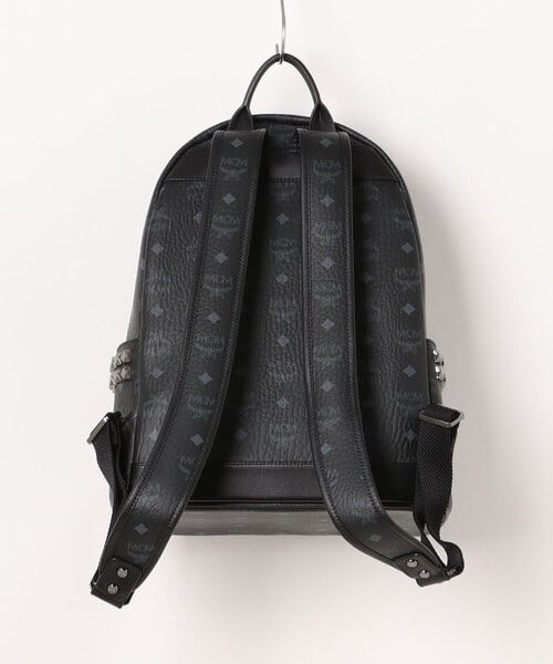 MCM / Stark サイドスタッズ バックパック - ヴィセトス Black F