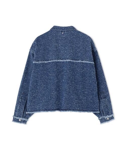 DankeSchon/ダンケシェーン/NEEDLEPUNCH DENIM 3rd JACKET Blue S